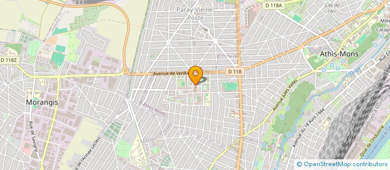 localisation de l'entreprise SARL AKIN  ATHIS-MONS