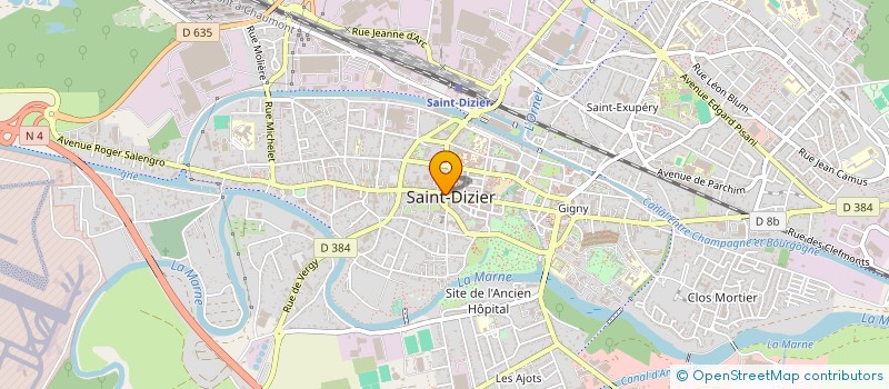 localisation de l'entreprise SARL AKS à SAINT-DIZIER