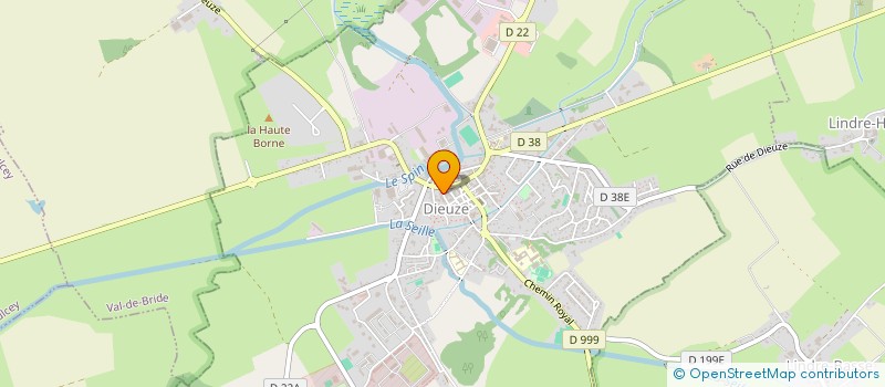 localisation de l'entreprise SARL AKSA à DIEUZE