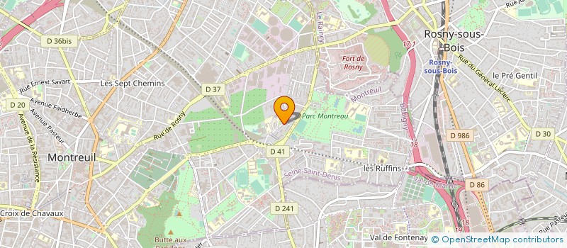 localisation de l'entreprise SARL AKSOY à MONTREUIL