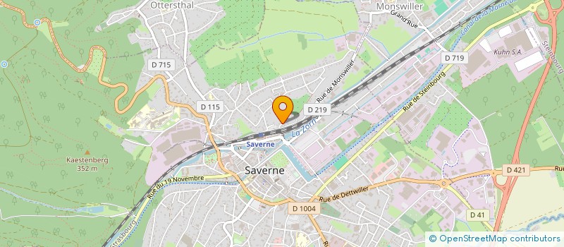 localisation de l'entreprise SARL AKSU  SAVERNE