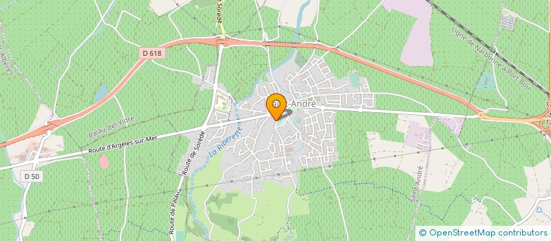 localisation de l'entreprise SARL AL DIARI  ST ANDRE