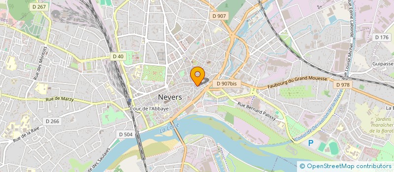 localisation de l'entreprise SARL ALAGNAC à NEVERS
