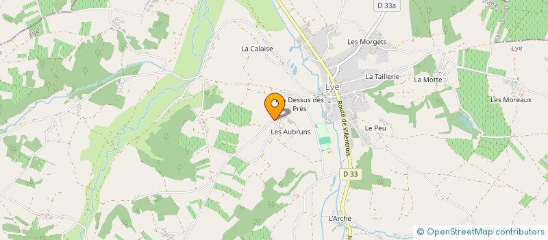 localisation de l'entreprise SARL ALAIN BOISSIER à LYE