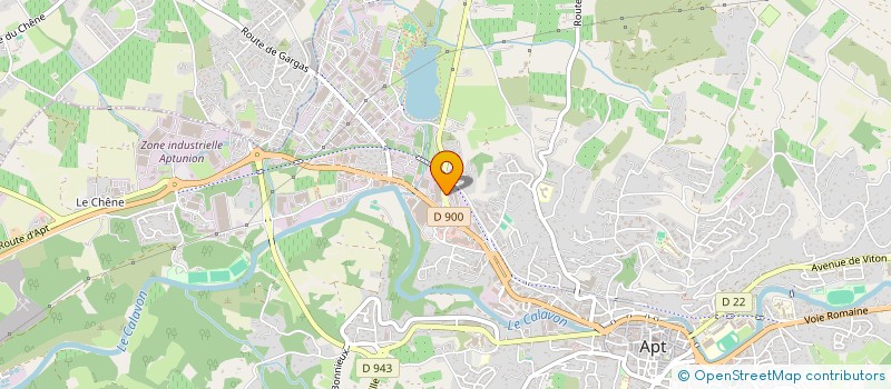 localisation de l'entreprise SARL ALAIN CALLEMARD à APT