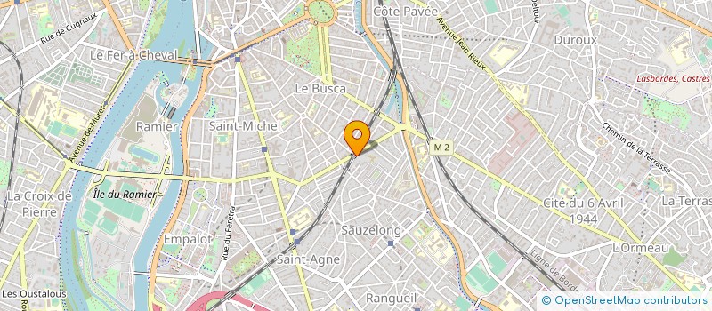 localisation de l'entreprise SARL ALAIN CASTEX ET FILS à TOULOUSE