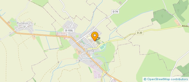 localisation de l'entreprise SARL ALAIN METZGER  DELME