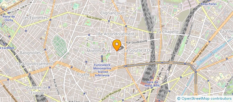 localisation de l'entreprise SARL ALAND à PARIS