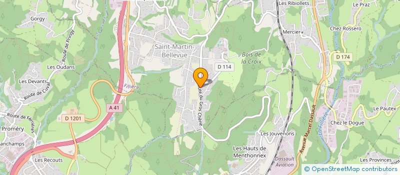 localisation de l'entreprise SARL ALANNE  FILLIERE