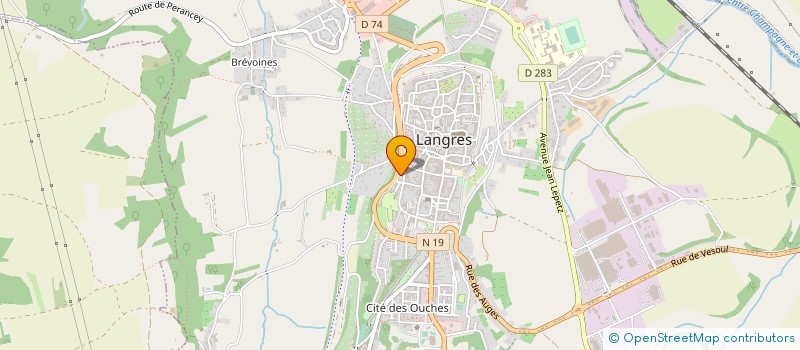 localisation de l'entreprise SARL ALANSA à LANGRES