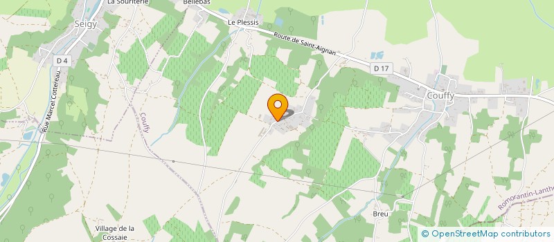 localisation de l'entreprise SARL ALARME 41 à COUFFY