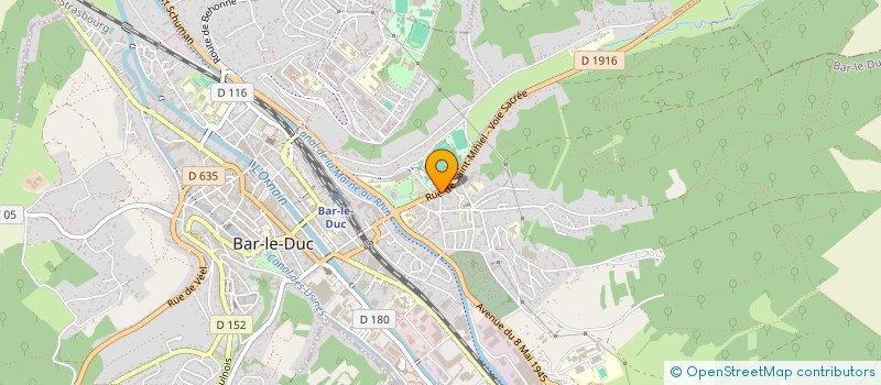 localisation de l'entreprise SARL ALARME AUTOMATISME 55 à BAR-LE-DUC
