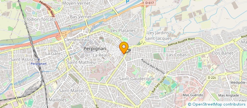 localisation de l'entreprise SARL ALBA à PERPIGNAN