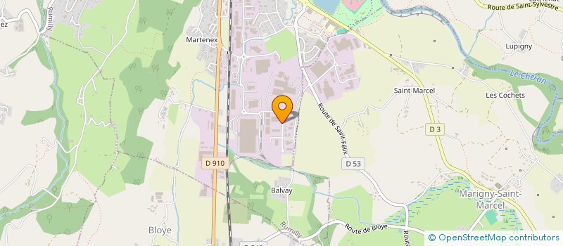 localisation de l'entreprise SARL ALBANAISE DE PROMOTION IMMOBILIERE (SAPI)  RUMILLY