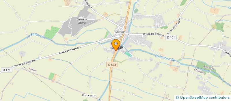 localisation de l'entreprise SARL ALBAY à ALIXAN