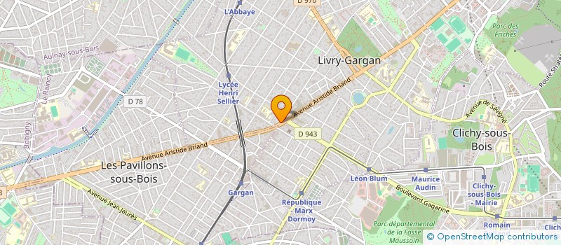 localisation de l'entreprise SARL ALBEA à LIVRY-GARGAN