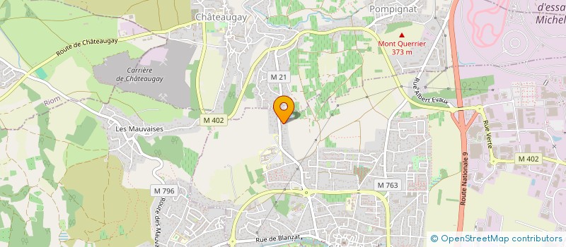 localisation de l'entreprise SARL ALBERTO INVEST  CEBAZAT