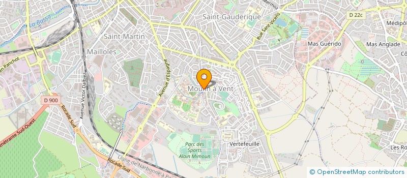 localisation de l'entreprise SARL ALBERTY'CROQ  PERPIGNAN