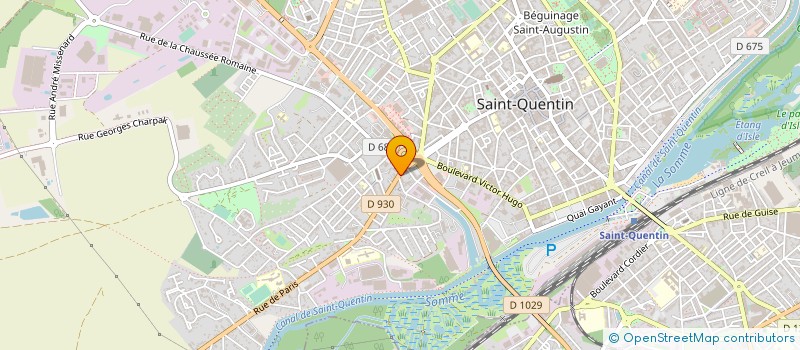 localisation de l'entreprise SARL ALCA à SAINT-QUENTIN