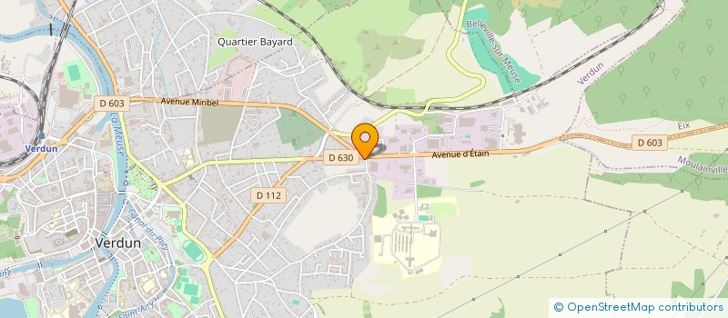 localisation de l'entreprise SARL ALDA à VERDUN