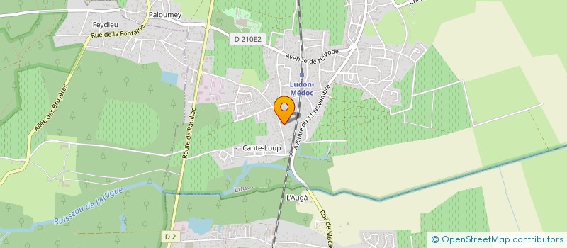 localisation de l'entreprise SARL ALDAX ROBERT  LUDON-MEDOC