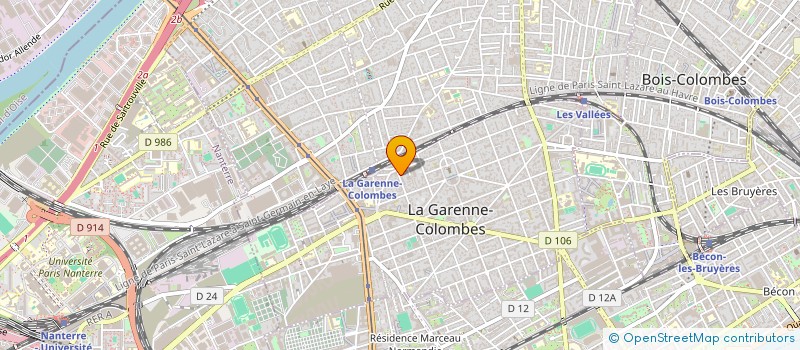 localisation de l'entreprise SARL ALEMANY BOIS à LA GARENNE-COLOMBES