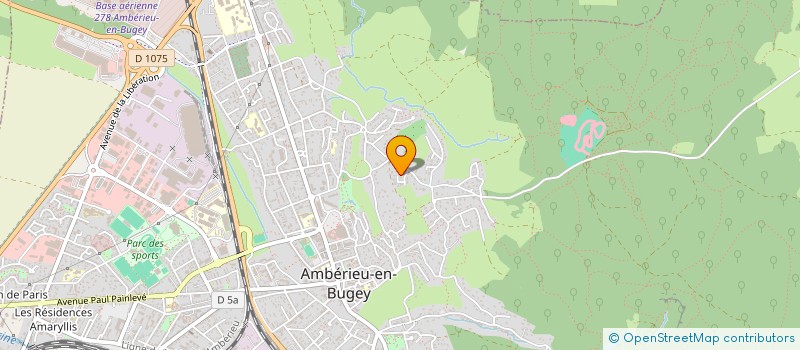 localisation de l'entreprise SARL ALESSRO  AMBERIEU-EN-BUGEY