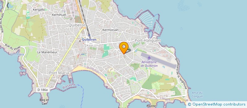 localisation de l'entreprise SARL ALEXANDRA à QUIBERON