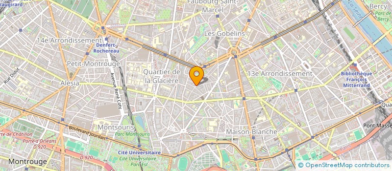 localisation de l'entreprise SARL ALEXANDRE  PARIS