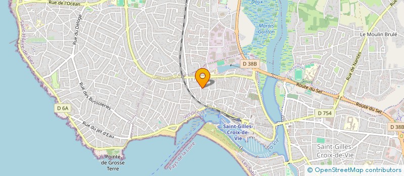 localisation de l'entreprise SARL ALEXANDRE  SAINT-GILLES-CROIX-DE-VIE