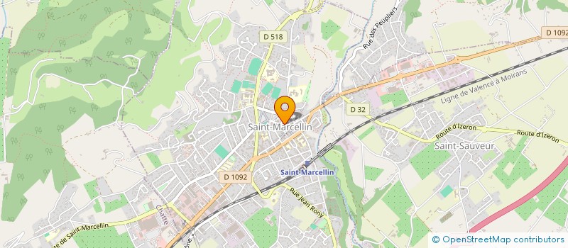 localisation de l'entreprise SARL ALEXANDRE BERARD à SAINT-MARCELLIN