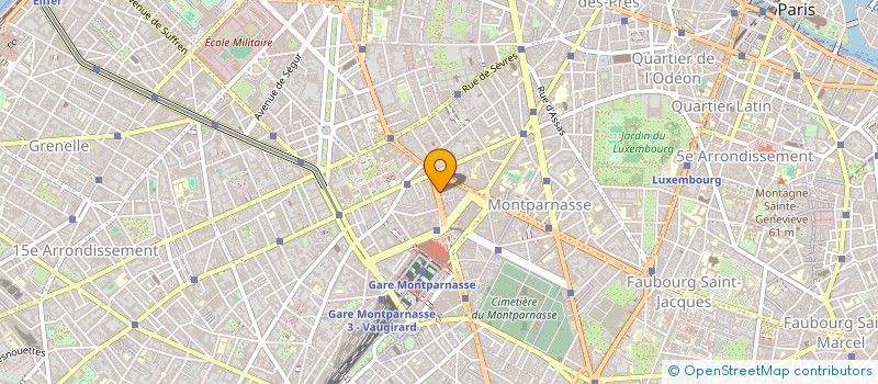 localisation de l'entreprise SARL ALEXANDRE GOULT  PARIS