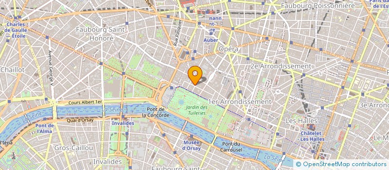localisation de l'entreprise SARL ALEXANDRE III à PARIS
