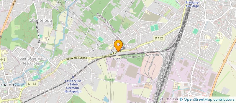 localisation de l'entreprise SARL ALEXANDRE VILA FRANCA à SAINT-GERMAIN-LES-ARPAJON