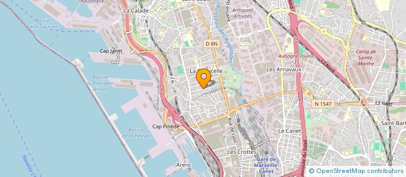 localisation de l'entreprise SARL ALEXANDRIE AUTO à MARSEILLE