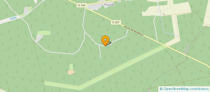 localisation de l'entreprise SARL ALEZAN  CARCANS