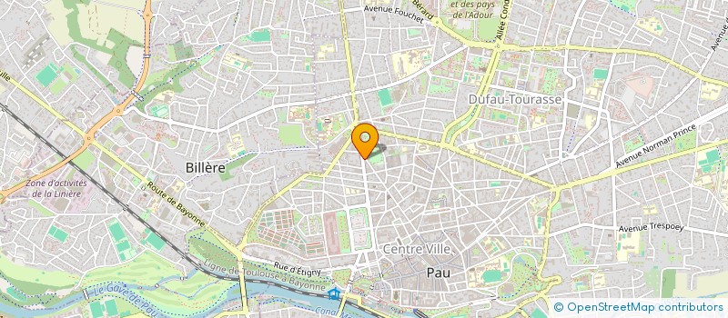 localisation de l'entreprise SARL ALFA à PAU