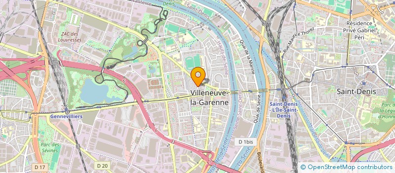 localisation de l'entreprise SARL ALFA TRANS à VILLENEUVE-LA-GARENNE