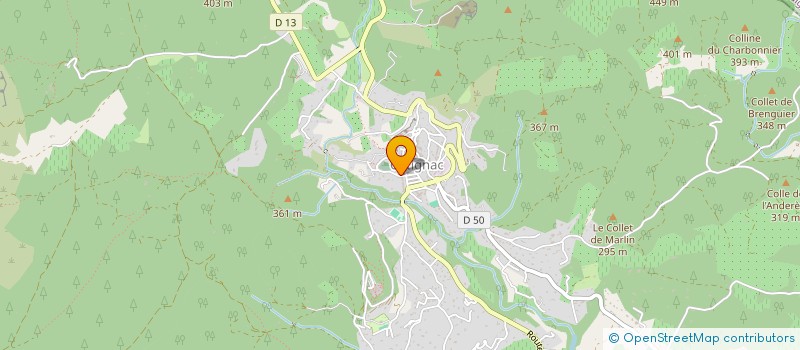 localisation de l'entreprise SARL ALG PROVENCE  COTIGNAC