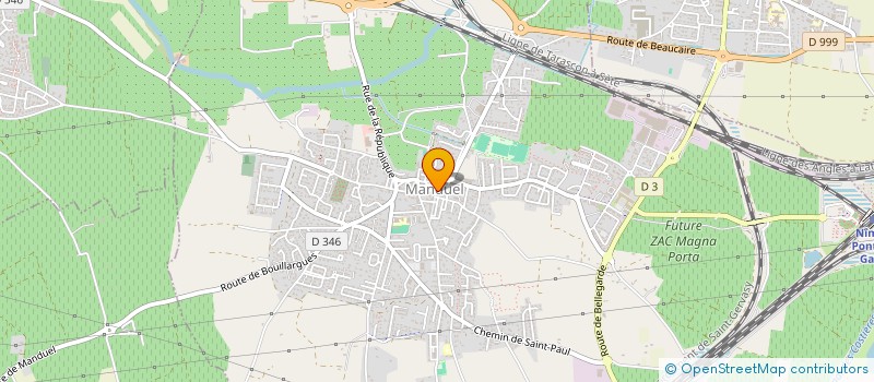 localisation de l'entreprise SARL ALGD PRIMEUR  MANDUEL