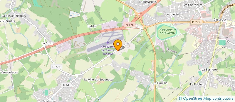 localisation de l'entreprise SARL ALIANE - PINIER  TRELIVAN