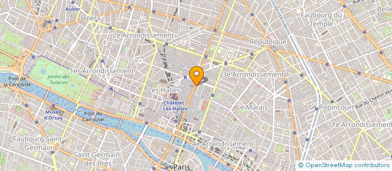localisation de l'entreprise SARL ALIAS CONCEPT à PARIS
