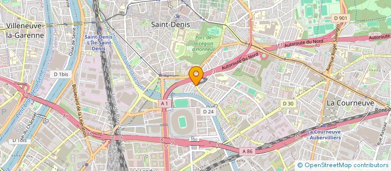 localisation de l'entreprise SARL ALIB à SAINT-DENIS