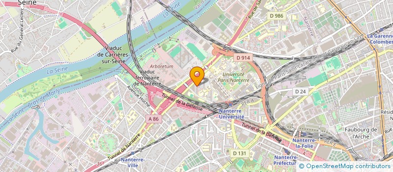 localisation de l'entreprise SARL ALILI à NANTERRE
