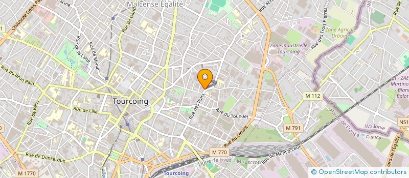 localisation de l'entreprise SARL ALIM.B.S  TOURCOING
