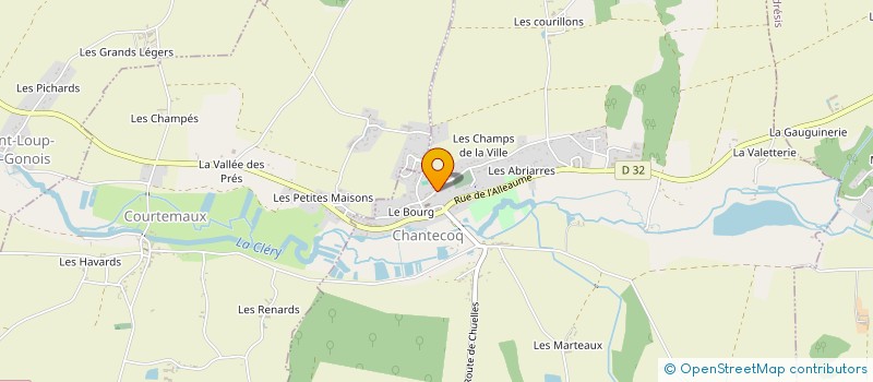 localisation de l'entreprise SARL ALIMAX à CHANTECOQ