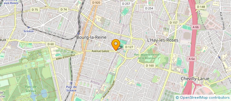 localisation de l'entreprise SARL ALIMENTATION CARNOT à BOURG-LA-REINE