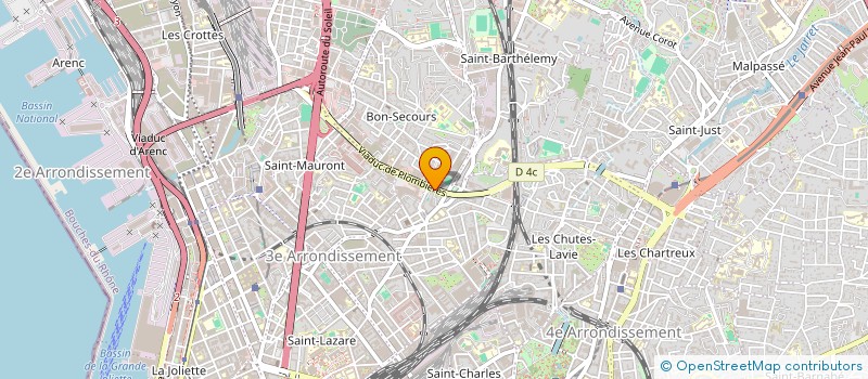 localisation de l'entreprise SARL ALIMENTATION DE PLOMBIERE JOUR ET NUIT à MARSEILLE