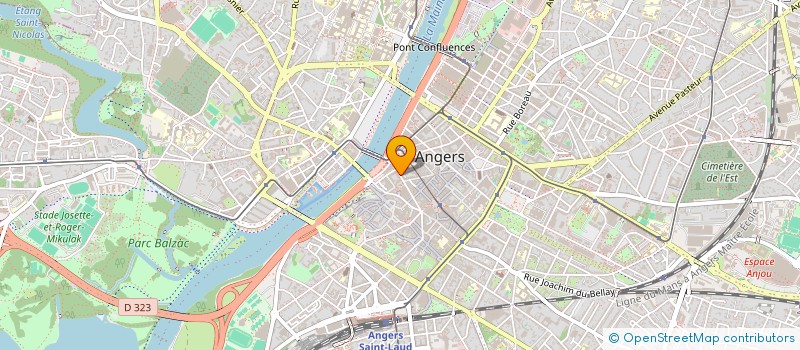 localisation de l'entreprise SARL ALIMENTATION DES AMIS à ANGERS