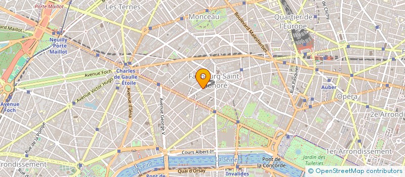 localisation de l'entreprise SARL ALINEA  PARIS